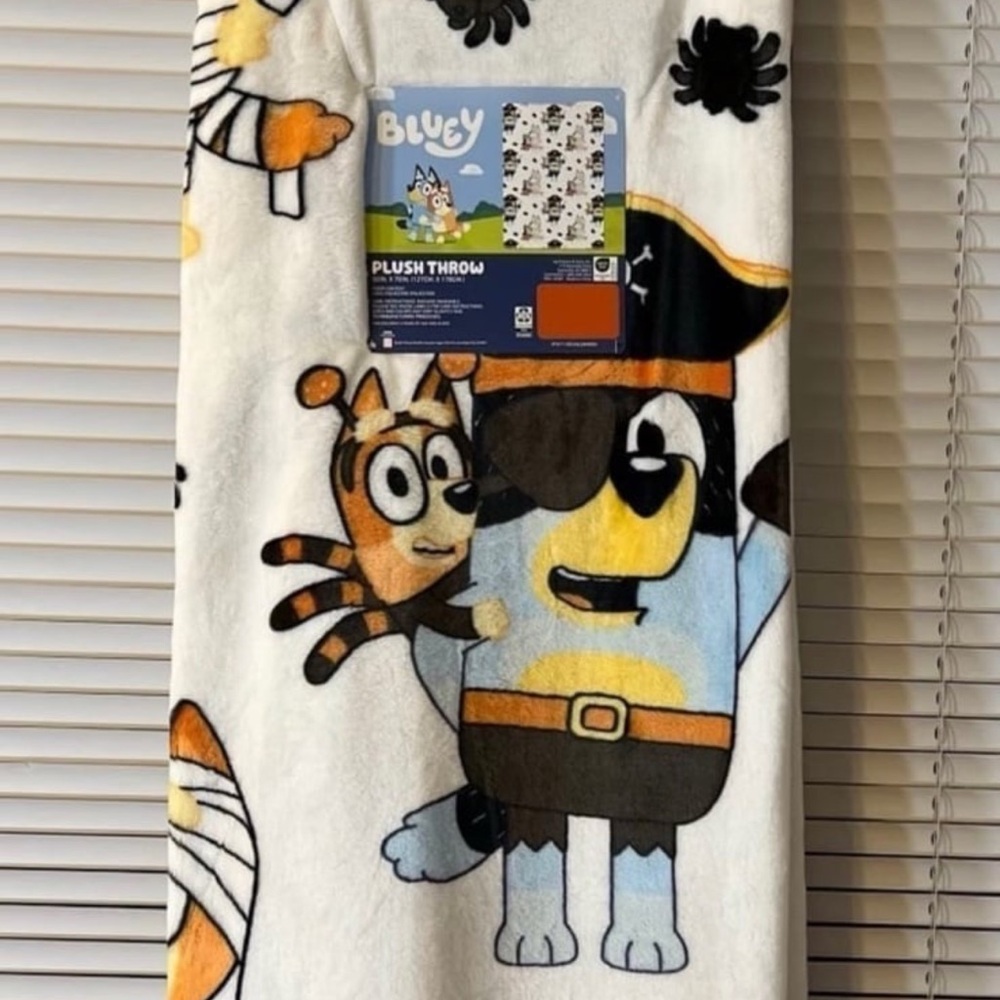 Bluey Plush Throw Blanket